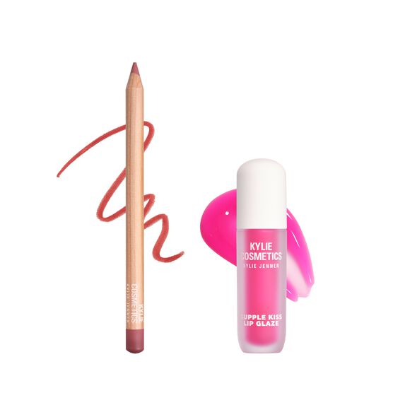 KYLIE GLOSSY LIP KIT CANDY PINK